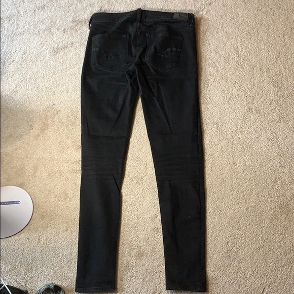 American Eagle black Jeggings - Picture 3 of 5